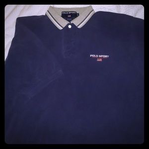 Vintage Polo Sport S/S polo size L